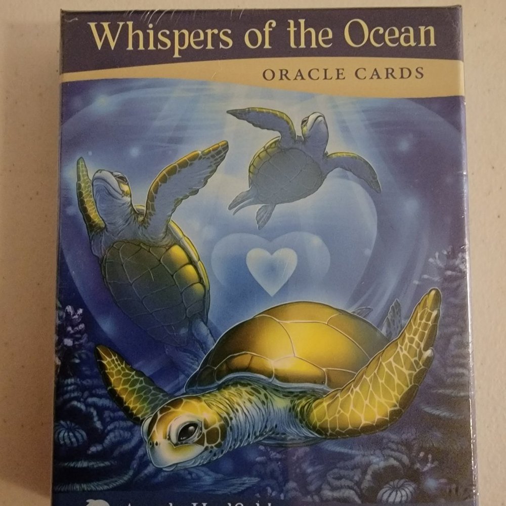 Whispers of the Ocean Oracle Cards Angela Hartfield NEW Sealed Complete Deck